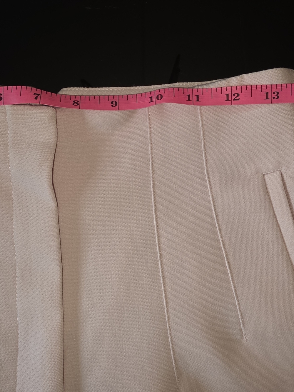 Zara Light Pink High-Rise Tailored Trousers - Picture 3 of 10